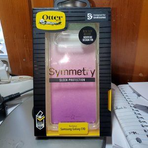 Samsung S10 Pink Glitter Otterbox Symmetry Case